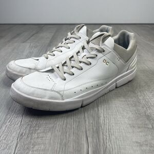 On The Roger Centre Court White Gum Cloudtec Sneakers 3MD11270228 Men's 14 F